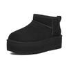UGG Классическая платформа Ultra Mini 'Черный' Женская 1135092-BLK