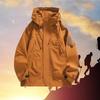Trendy Loose-Fit Men's Jacket Spring Autumn New Style Windproof Waterproof Hooded Mountain Climbing Suit Outdoor Jackets