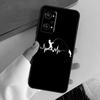 Рыбалка Пульс Сердца Для Realme C53 C51 C55 C67 C30 C31 C33 C35 C21Y C25s GT5 9 10 11 12 Pro Plus GT Neo 6 Чехол