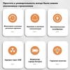 Настольная лампа /COB настольная лампа, регулируемая для студентов, чтения и офиса, черная.