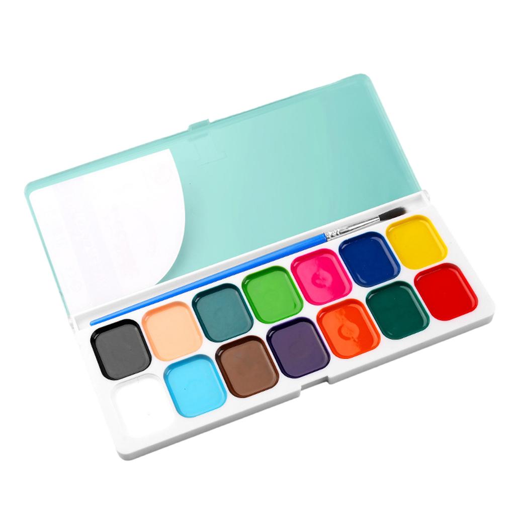 Набор акварельных красок, смываемые акварельные краски с кисточкой для детей, приз для игры в классную комнату ко Дню святого Валентина