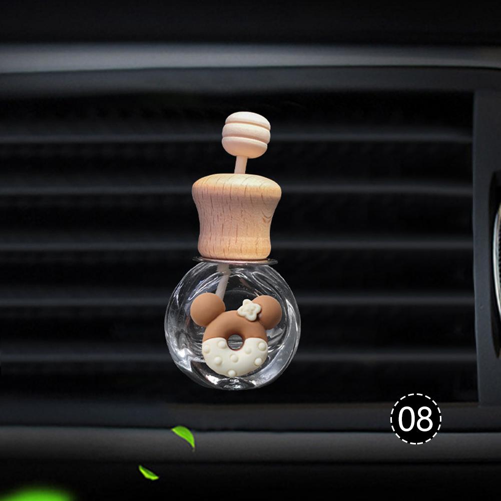 Автомобильный флакон духов, подвеска для духов, освежитель воздуха, подвесная стеклянная бутылка, авто орнамент, эфирные масла, диффузор, ароматизатор