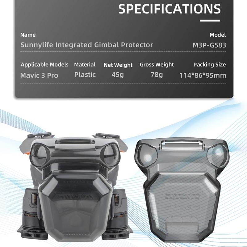 Крышка объектива для Mavic 3 Pro Drone Gimbal Stabilizers Защита камеры от царапин Крышка объектива для Dji Mavic 3 Pro Drone Аксессуары