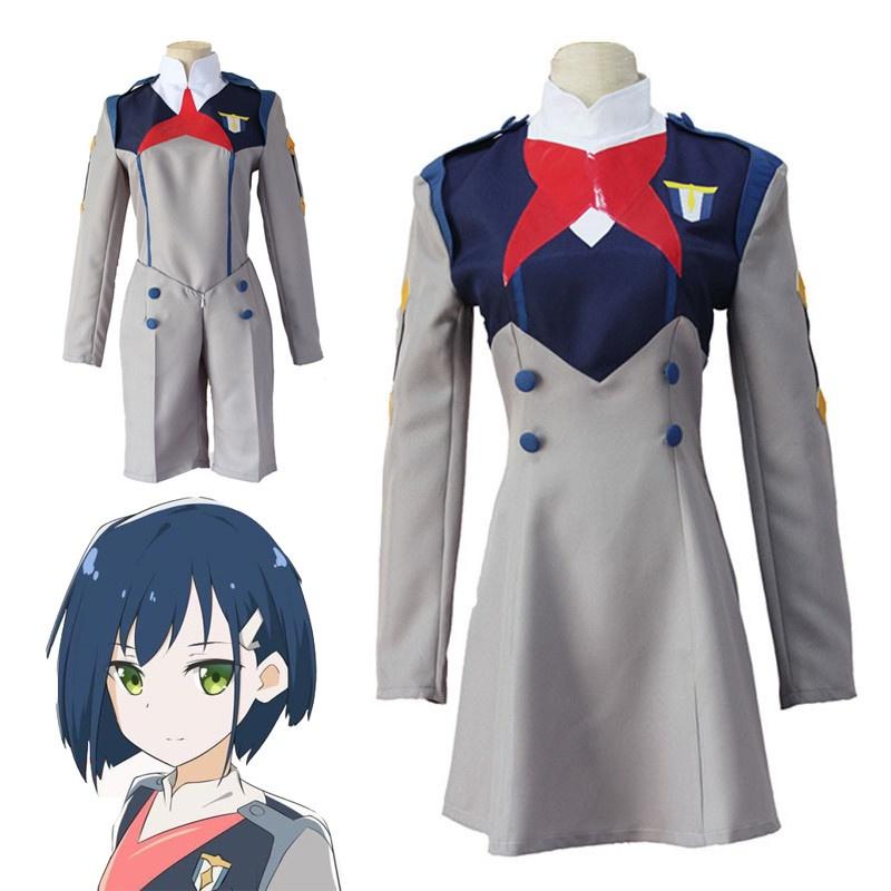 Аутентичная форма Хиро Ичиго из Darling In The Franxx, прочный костюм для вечеринок