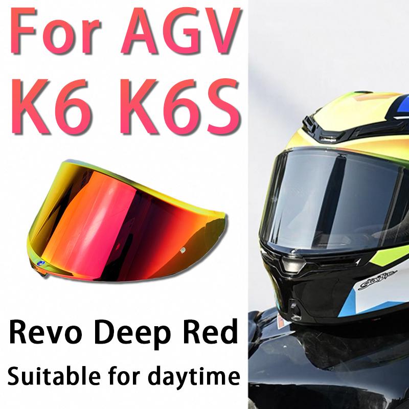 K6S щитки шлем Шлем Защитный щиток для лица Визор Ветровое стекло для AGV K6 Визор Высокая прочность Высокая прочность Солнцезащитный Козырек Линза Щит Gl