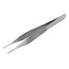 Tissue Forceps 4.7in Long Food Grade Stainless Steel Anti Slip Safe Operation Body Piercing Tweezer for Small Items