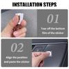 fszp1 Metal Car Mini Emblem Sticker Decoration Car Accessories for Mitsubishi L200 Mirage Galant Ralliart Outlander Sport