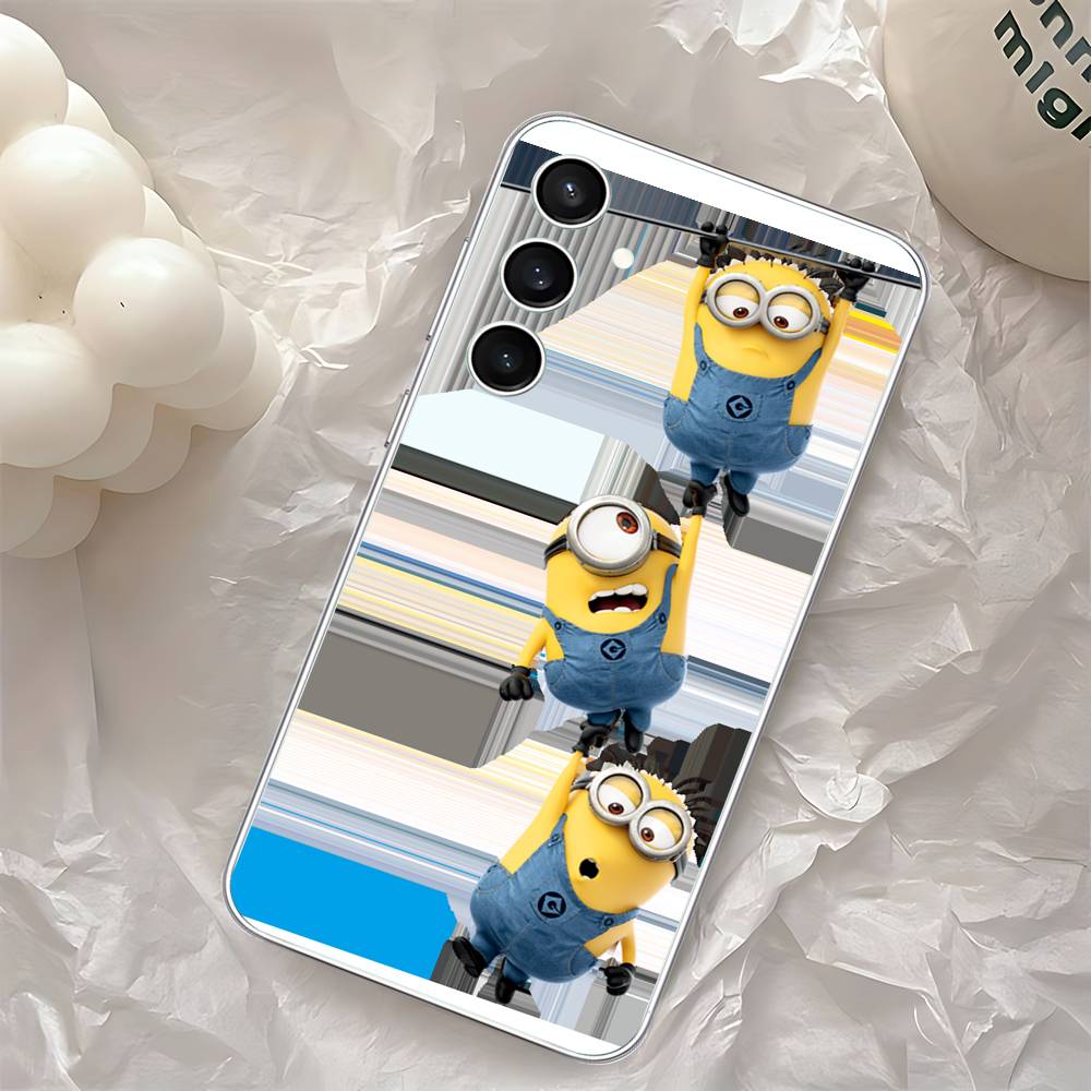 Чехол для телефона MOVIE M-Minions для Samsung Galaxy S25 S24 S23 S22 S21 FE Ultra Plus A32 A53 A13 A31 Мягкий чехол