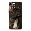 Чехол для телефона iPhone 17 Air Cases iPhone 16 15 12 13 14 Pro Max SE 7 8 Plus iPhone11 Прозрачный Мягкий Чехол Французский Бульдог Собака Питомец