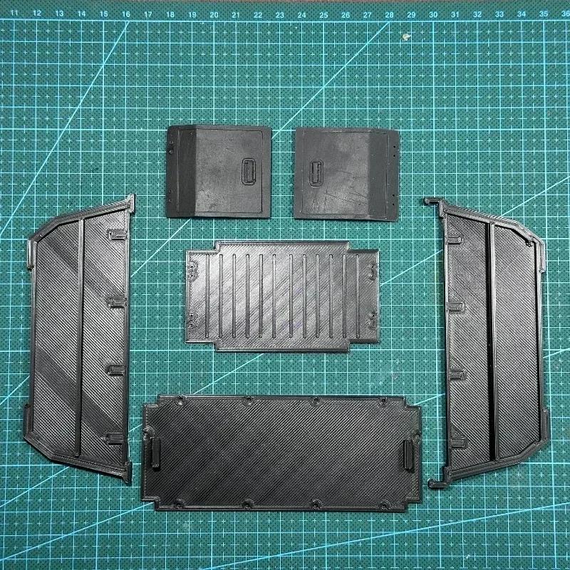 MN82 Casing Appearance Upgrade and Modification Accessories for 1/12 MN82 LC79 RC Climbing Off-road Cars Modified Parts