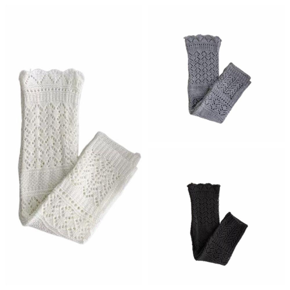 Lolita JK Calf Long Socks Leg Warmers Knit Knee High Socks Trendy Mid-tube Stocking Women