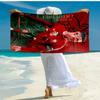 CRF 7 Fashion Beach Towel: Ideal for Summer Adventures, Soft, absorbent and quick drying, suitable for swimming and bathing