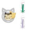 Cat Embossed Cookie Kit + 2 Green and Lilac Chocolate Pens