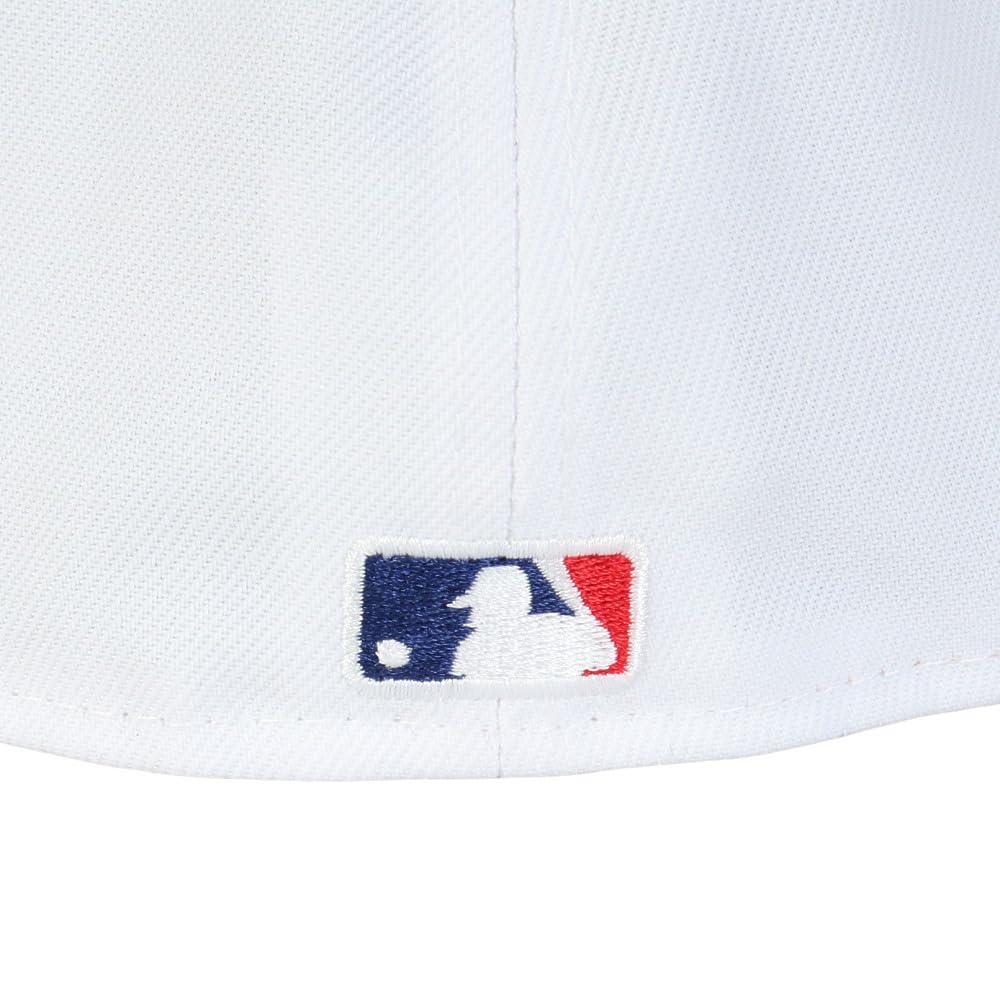 New Era 59FIFTY Side Patch LA Size 7 DOD PACK LOSDOD WHI NER36C2518 Cap, MLB, White/Dark Royal, 5/8, 5950AF, SP, DROY, 14388819,