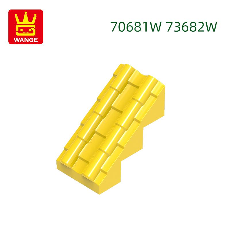 57 шт./лот 70681W 73682W Прямая плитка с 2 точками Строительные кубики Аксессуары для дворца Moc Работает с featuring Brick Детские игрушки Идея для подарка