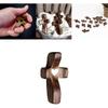 Деревянный крест ручной работы My Heart, Деревянный крест Fidget, Деревянный карманный крест, Карманные кресты оптом, Ручной деревянный крест, Карманный крест для снятия стресса