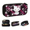 Kawaii Charmmy Kitty Cartoon Pencil Case for Girls Boys Kawaii Anime Large Storage Pen Bag Box Stationery