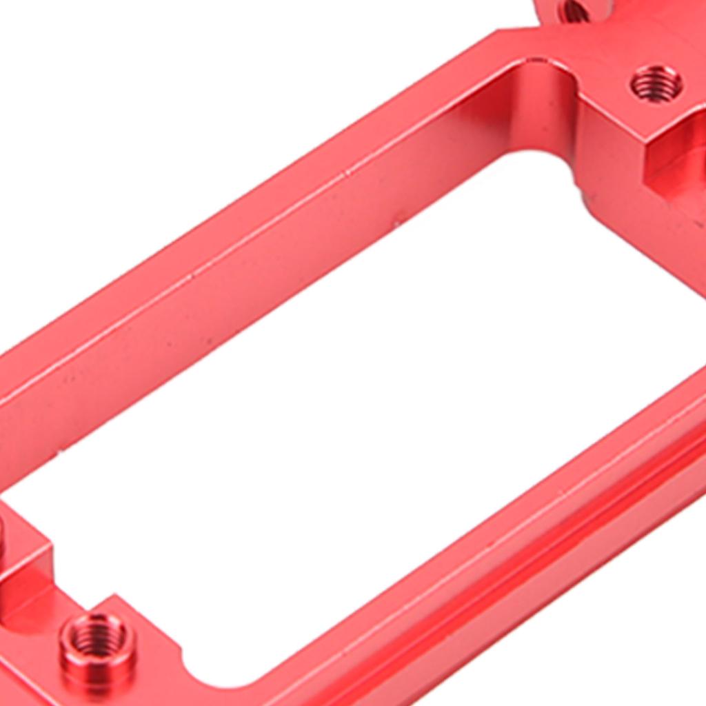 RC Front Rear Bumper Mount Servo Mount Set Aluminum Alloy Bumper Mount Servo Mount for 1Celsius10 RC Crawler Car