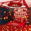 Wedding Room Decoration Set: Complete Bedroom Balloons for Bride and Groom
