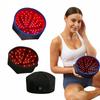 GYMMAX 120 LEDs Red Light Therapy Hat 660nm 850nm Dual Wavelength Wearable Cap 20-Minute Timer Neoprene 2in1 120 Beam Angle