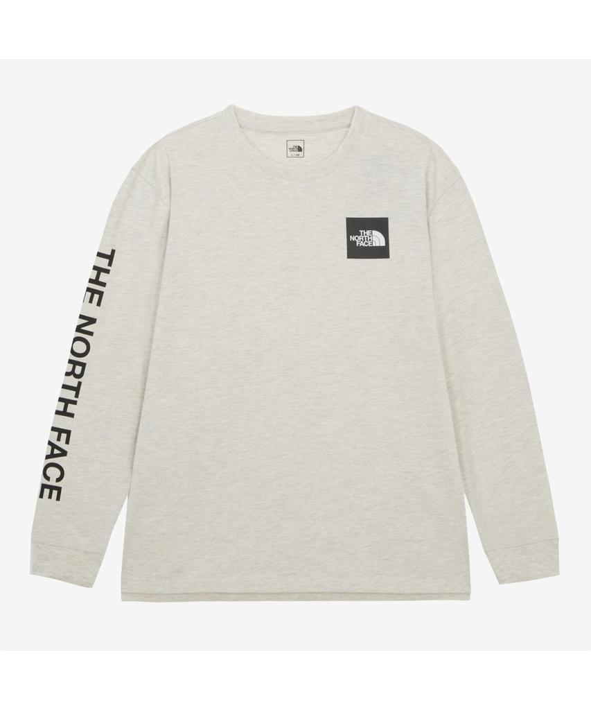 Noseupeiseu Nt7Tr59C Tnf Core Ex Футболка с длинным рукавом Овсяный
