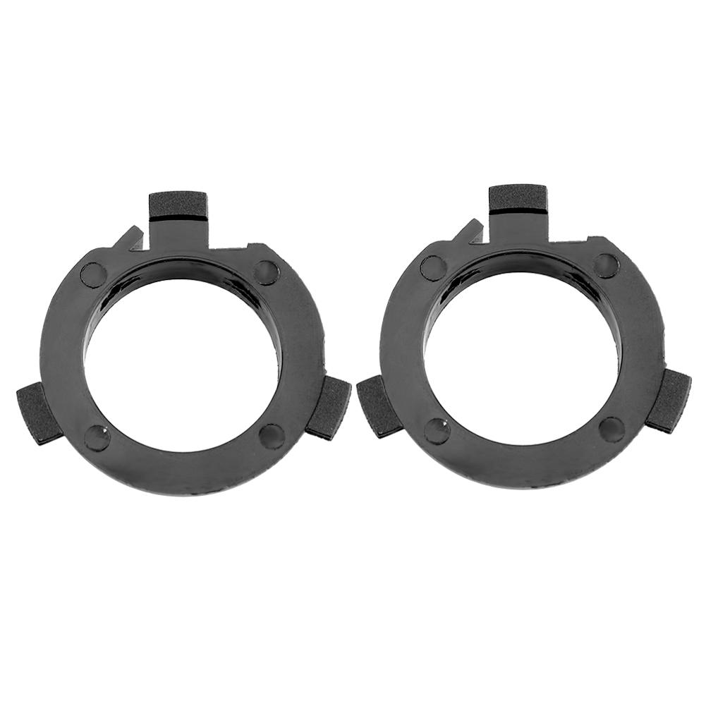 2pcs LED Car H7 Headlight Bulb Adapter Base Retainer Holder for Kia K5 Hyundai Santafe
