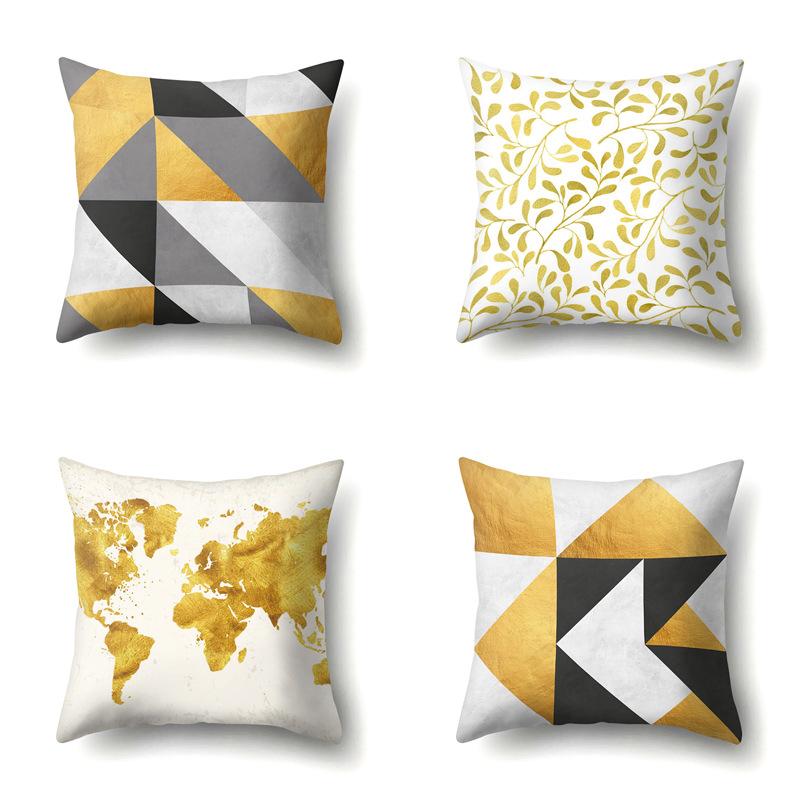 Polyester Pillowcase Automobile Decoration Home Printed Pillowcase