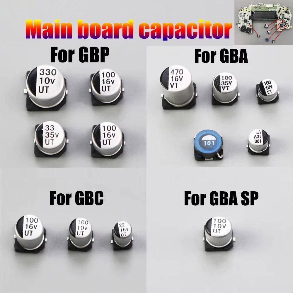 DIY Motherboard Capacitor Repairing Electrolytic Capacitor for GBA/GBASP/GBC/GBP Game Accessories
