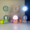 New Cartoon Rabbit Spaceman Table Lamp Pen-holder Pencil-sharpener Reading Table Lamp Student Dormitory Charging Night Light