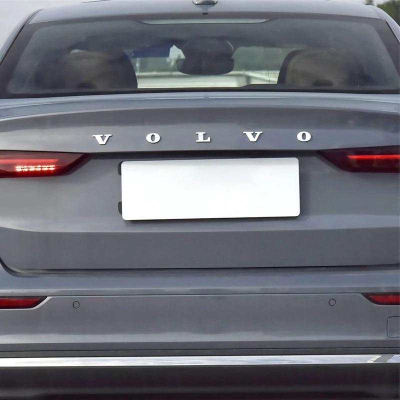 3D ABS Буквы VOLVO Наклейка-эмблема на багажник автомобиля для XC40 XC60 XC90 S60 S90 V50 V70 V60 V40 S80 Автомобильный задний значок Внешние аксессуары