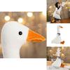High Quality Plush White Goose Pillow Cute And Cozy Sleeping Toy Ideal Stuffed Doll Gift