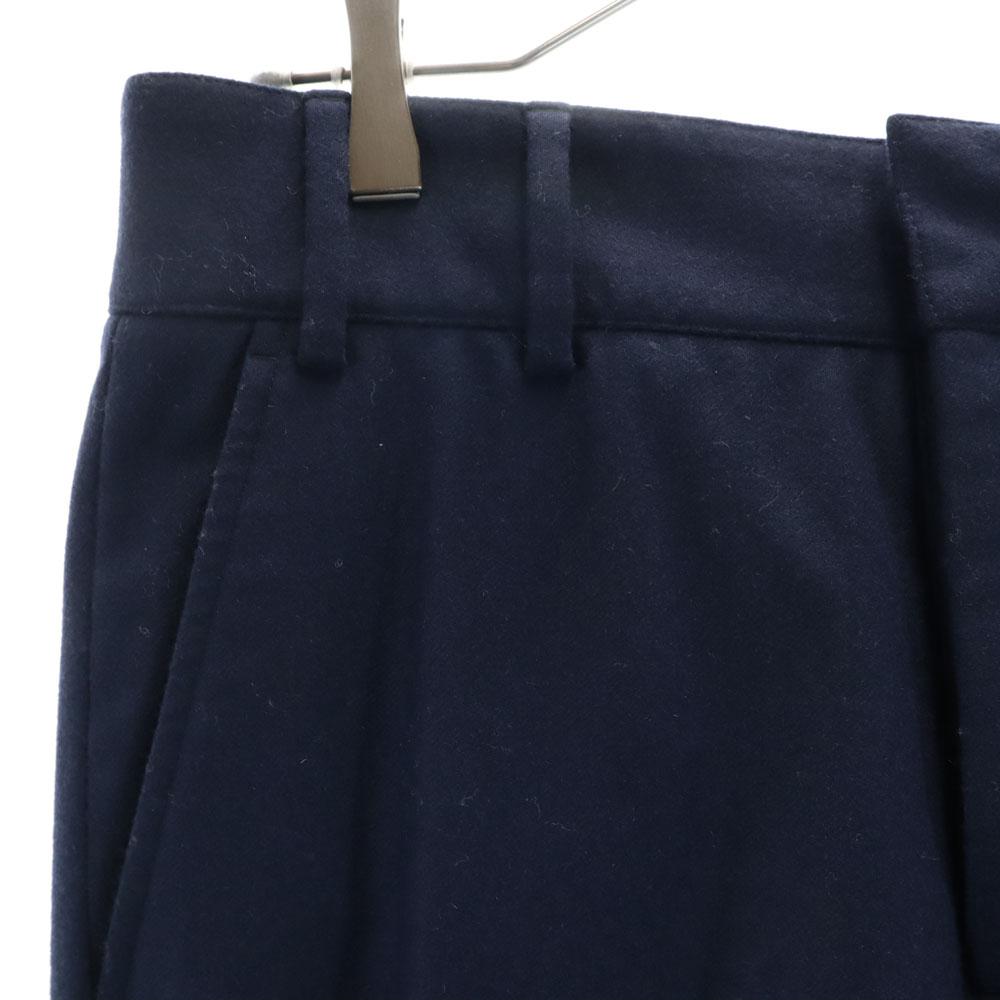 GUCCI Made in Italy Wool Blend Slacks pants 44 blue Men's Used