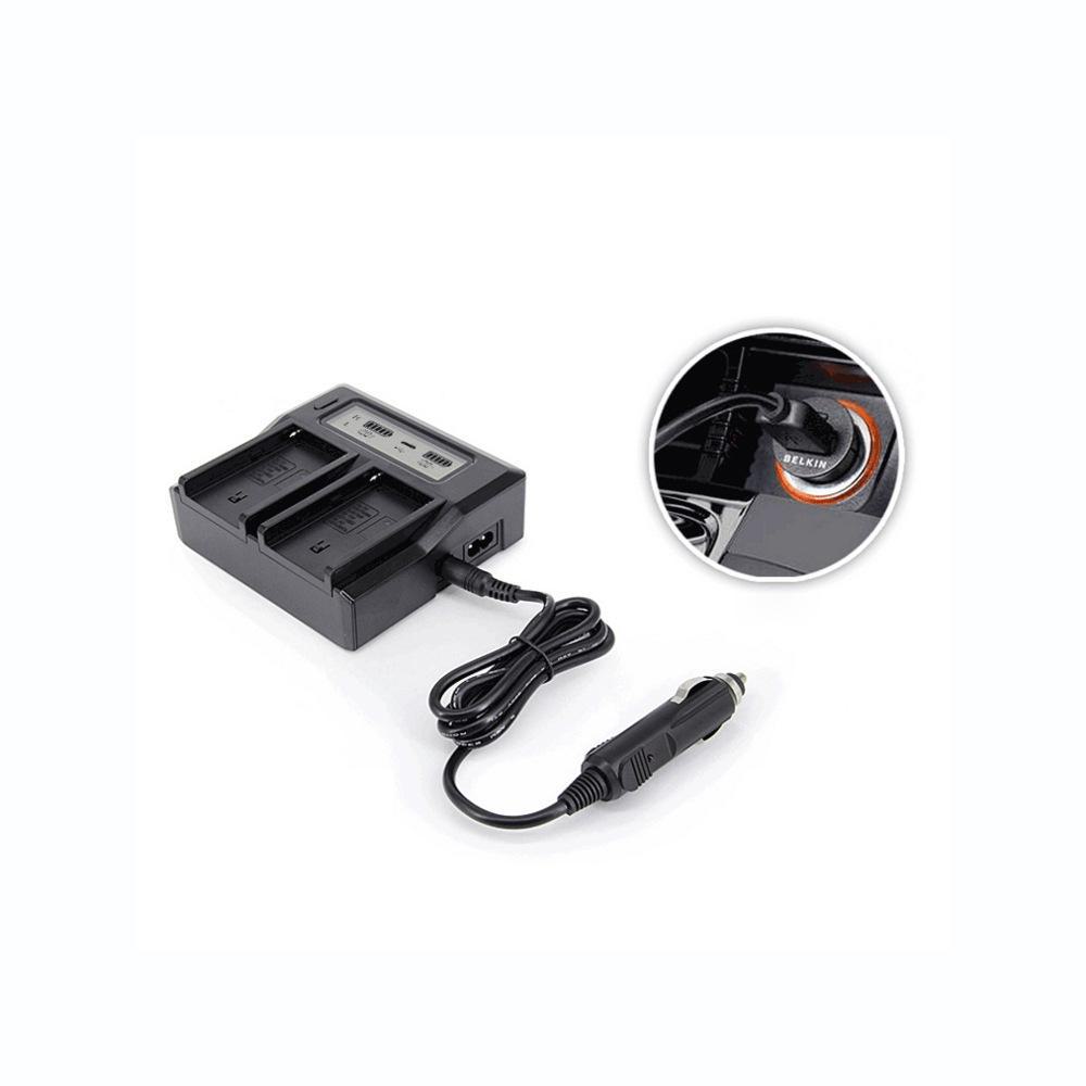 LCD Dual Charger для аккумулятора камеры Sony F550/F970