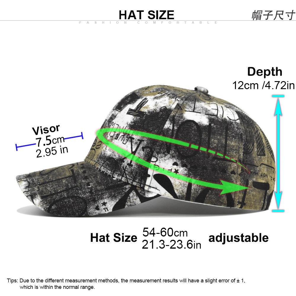 Регулируемая бейсболка с принтом граффити, кепка унисекс, хип-хоп, головные уборы для спорта на открытом воздухе