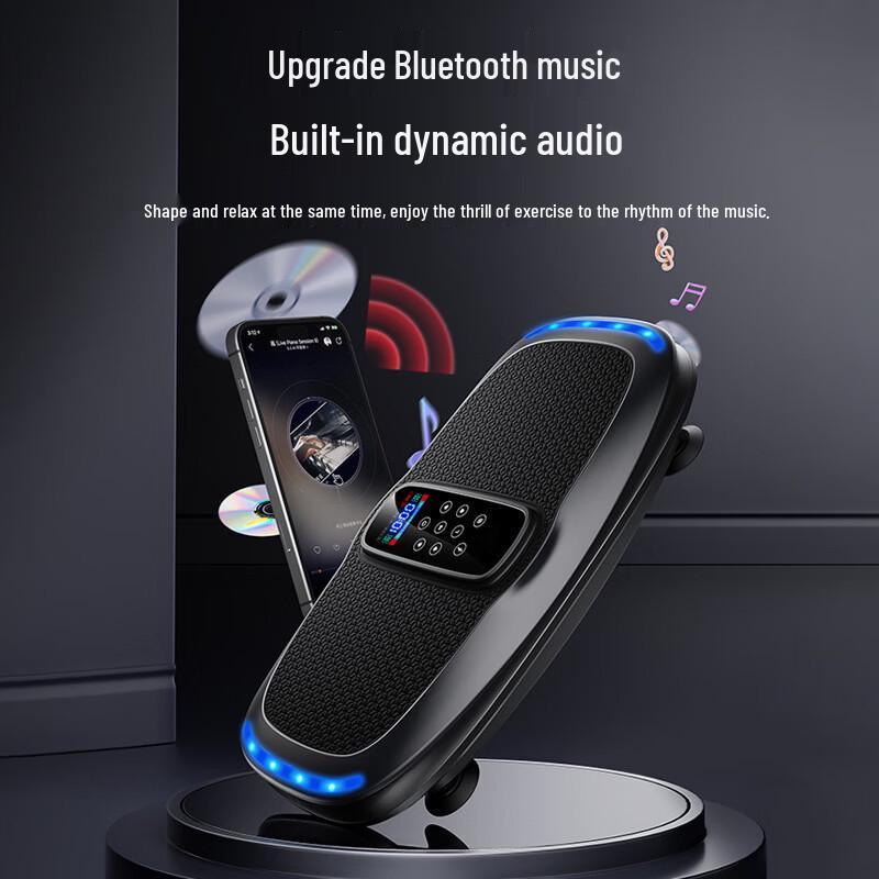 TLXT Домашняя виброплатформа с Bluetooth, вилка CN (адаптер в комплекте)