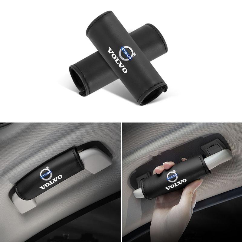 Car Roof Handle Protect Cover Handrail Pull Glove Accessories For Volvo XC90 V90 V60 XC60 V40 S80 S60 S90 C40 XC40 V70 XC70 C30 WO1