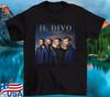 IL Divo Группа 20-летний Юбилейный Тур США Футболка Полный Размер Унисекс Футболка