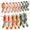 Beach Towel Clips Multifunctional Plastic Anti-Slip Fixed Clamps For Clothes Quilt Windproof Hanging Pegs Household Drying Clip