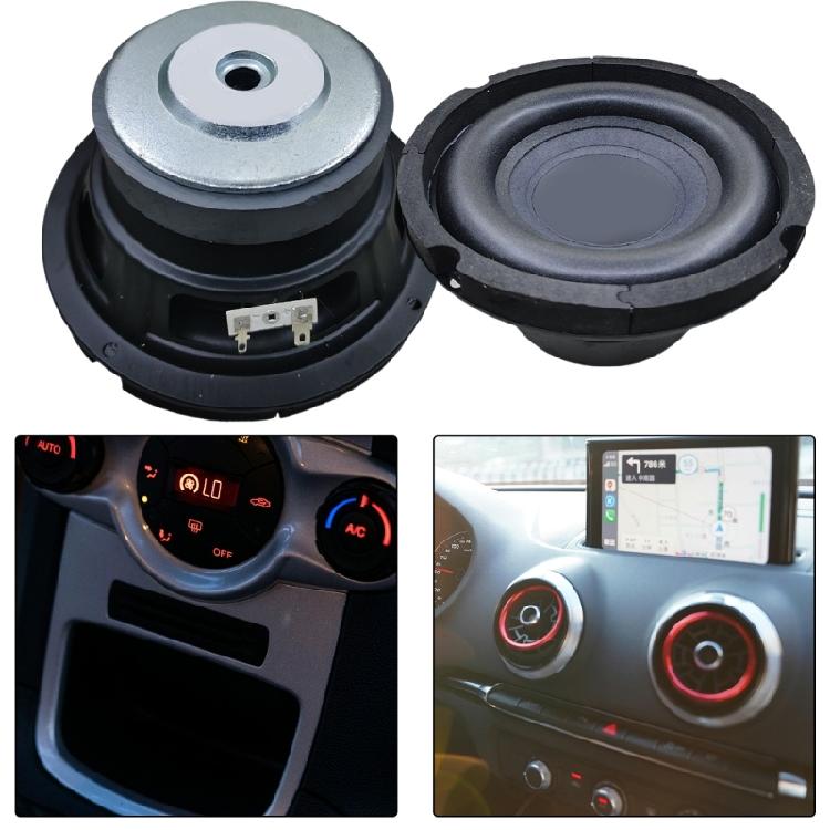 4Ом 6.5дюймов Автомобильные Стерео Динамики Широкого Диапазона Громкие Модифицированные Динамики Сабвуфер Домашние Динамики Динамики Сабвуфера