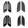 2pcs Car Exterior Hood Air Vent Outlet Wing Trim For Land Rover Discovery Sport LR4 For Range Rover Evoque Vogue Car Accessories