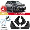Для Kia Picanto брызговики 2011-2015 2016 2017 2018 переднее заднее крыло автомобиля брызговики сохраняет брызговики брызговики крышка аксессуары
