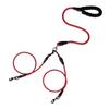 Daldalmeongmong Dog Multi-leash Leash, Detachable Dog Leash To Prevent Tangling, Red