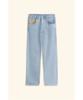 DROLE DE MONSIEUR Washed Denim Pants Le Jean Dlav D0Pds26001Bul
