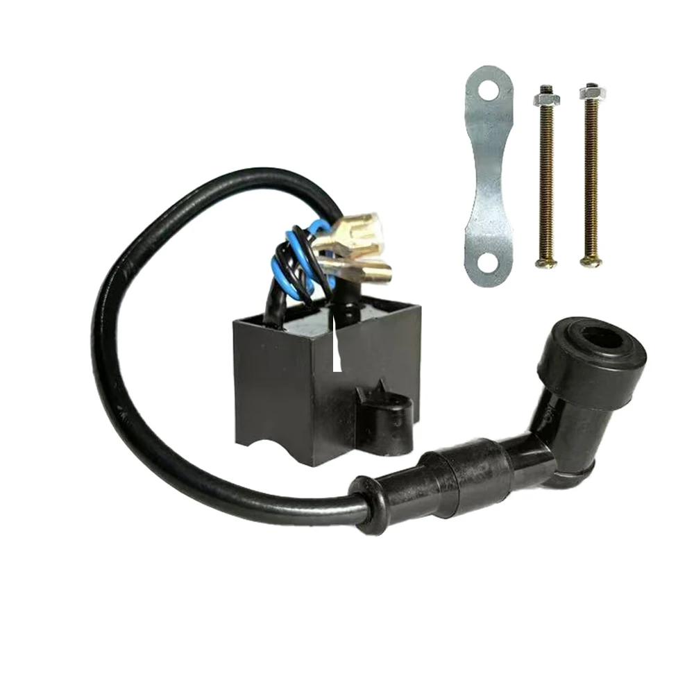 CDI Ignition Coil Magneto Coil For 49cc 50cc 60cc 66cc 80cc 2-Stroke Engines Motor Motorized Bicycle Bike Parts