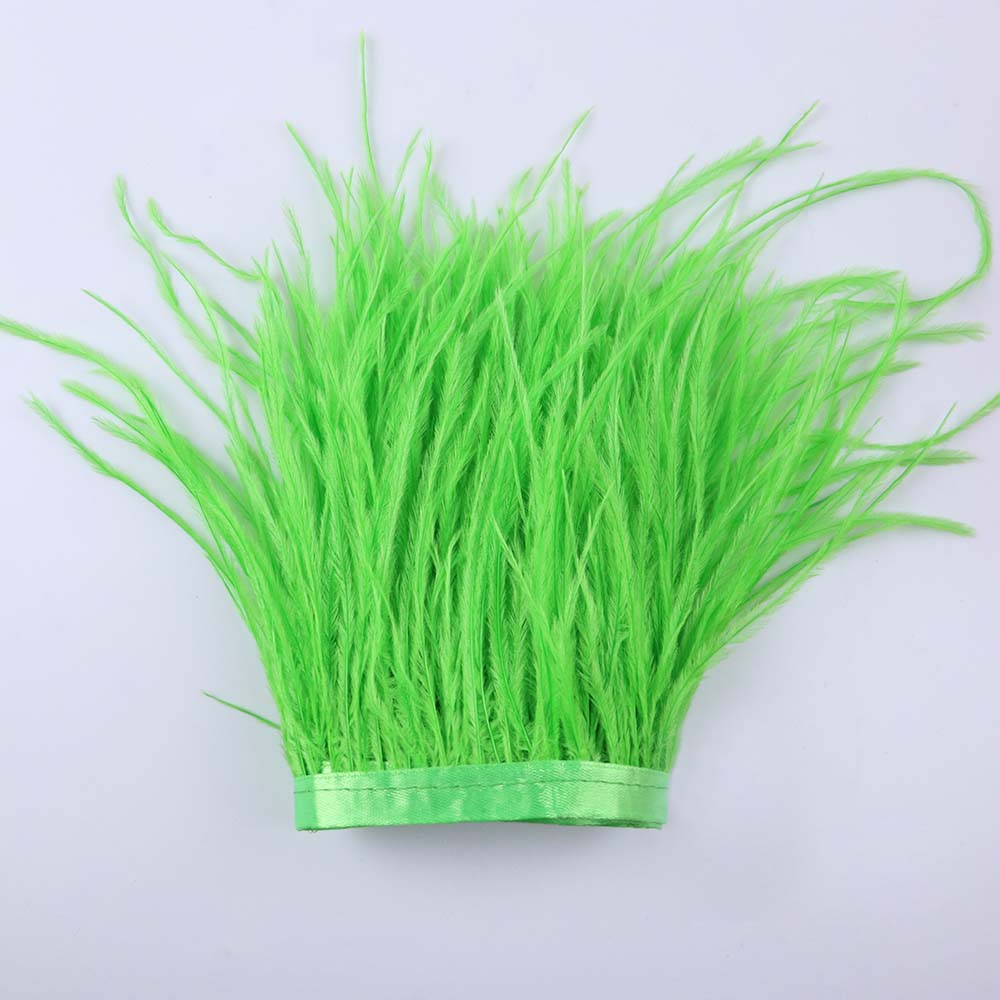 Перо 6-18 см Натуральное Белое Черное Страусиные Перья Отделка для Свадебного Платья Аксессуары для Одежды Декор Вечерин Перо Бахрома