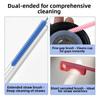 Dual-head Design Silicone Straw Brush Bendable Bottle Brush Extra Long Brush  Pacifier