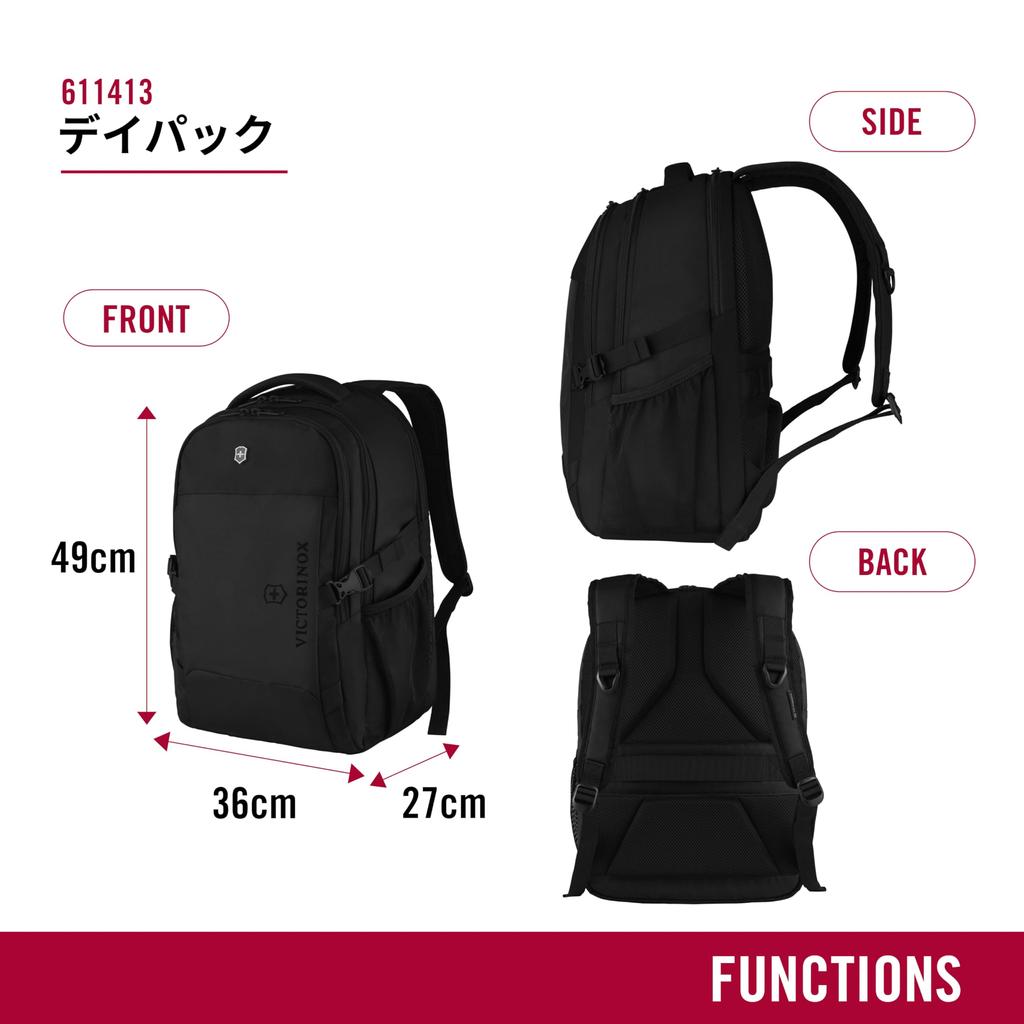 Vx Sport EVO Vx Sport EVO Daypack Backpack Multifunctional 16 Inch PC 32L [Victorinox] Men's []