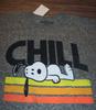 Винтажный стиль Peanuts СНУПИ CHILL Футболка МУЖСКАЯ МАЛЕНЬКИЙ НОВЫЙ с биркой