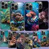 Чехол для телефона с рыбой-клоуном в море или океане Для Iphone 17 Air 15 Pro 14 Plus 16 Pro Max 17E 16E 12 13 Mini 11 Чехол Милый Fundas