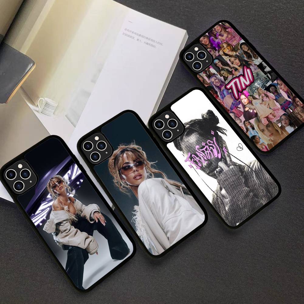 Чехол для телефона singer T-TINI M-Martina Stoessel для iPhone 16 15 14 13 12 11 Pro Max Plus Ударопрочный Жесткий чехол из ТПУ+ПК